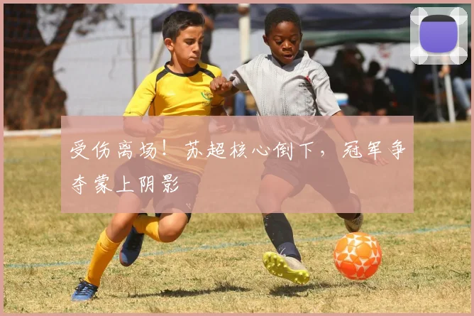 受伤离场！苏超核心倒下，冠军争夺蒙上阴影